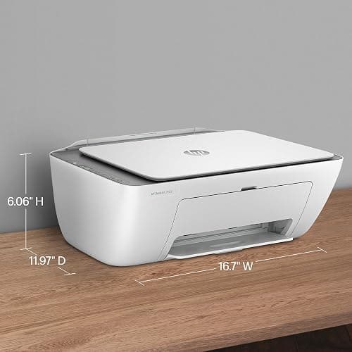 HP DeskJet 2855e Wireless All-in-One Color Inkjet Printer, Scanner, Copier, Best-for-home, 3 month Instant Ink trial included. This printer is only 2.4 ghz capable. (588S5A) thumbnail 2