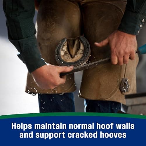 Farnam Horseshoer's Secret Pelleted Hoof Supplement for horses promotes healthy hoof growth, 11lb., 30 day supply thumbnail 5