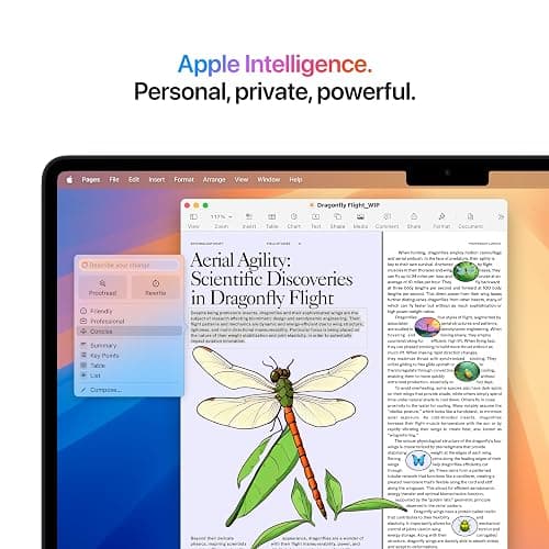 Apple 2025 MacBook Air 15-inch Laptop with M4 chip: Built for Apple Intelligence, 15.3-inch Liquid Retina Display, 16GB Unified Memory, 256GB SSD Storage, Touch ID; Midnight with AppleCare+ (3 Years) thumbnail 4