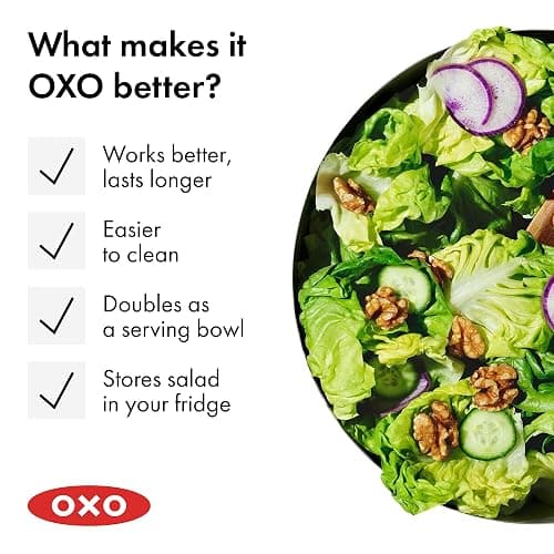 OXO Steel Salad Spinner thumbnail 10