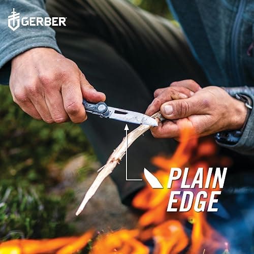Gerber Gear Armbar Slim Drive Pocket Knife EDC Multitool with Screwdriver, Bottle Opener, Burnt Bronze thumbnail 6