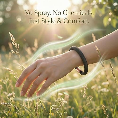 BuggyBands 2 Pack Stylish Mosquito Bracelets - DEET-Free Bug Bracelets for Kids & Adults, Individually Wrapped Adjustable Wristbands, Protection for Outdoor Activities thumbnail 4