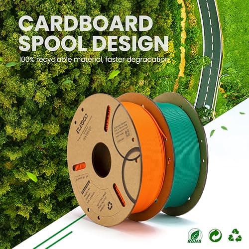 ELEGOO PLA Filament 1.75mm Pink 1KG,3D Printer Filament Dimensional Accuracy +/- 0.02mm,1kg Cardboard Spool(2.2lbs) 3D Printing Filament Fits for Most FDM 3D Printers thumbnail 7
