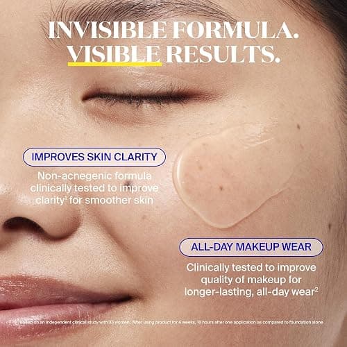 Supergoop! Unseen Sunscreen - SPF 50 - Clear & Invisible Face Sunscreen + Broad Spectrum + Makeup-Gripping Primer - Weightless, Scentless, Oil Free - For All Skin Types & Tones - 2.5 fl oz thumbnail 4