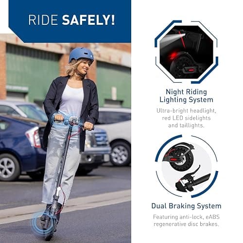 Hiboy S2 Series/MAX Pro/Titan Series Electric Scooter, 350-2000W Motor, 8.5-11" Tires, 17-80 Miles Range E Scooter, 19-31 Mph Folding Commuter Electric Scooter for Adults thumbnail 3