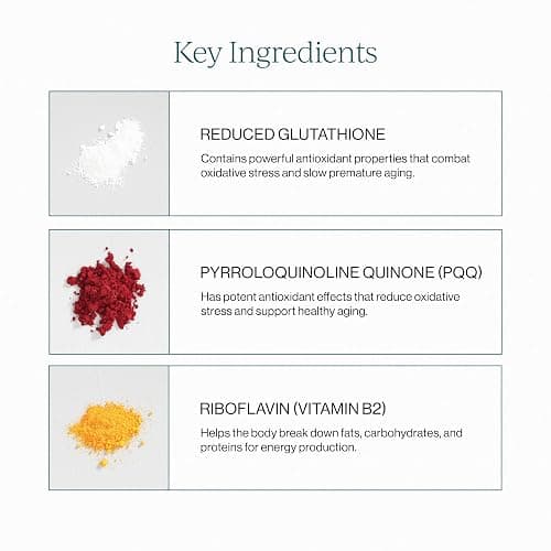 CYMBIOTIKA Liposomal Glutathione – PQQ, CoQ10, Detox & Skin Support | With PQQ, CoQ10 & vitamin B2. Sunflower liposomal delivery. Vegan, non-GMO, third-party tested. Citrus Vanilla, 26 packets. thumbnail 3