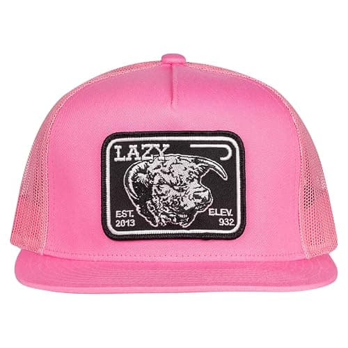 Lazy J Ranch Elevation Classic Five Panel Trucker Hat- Adjustable Unisex Country Hats thumbnail 2