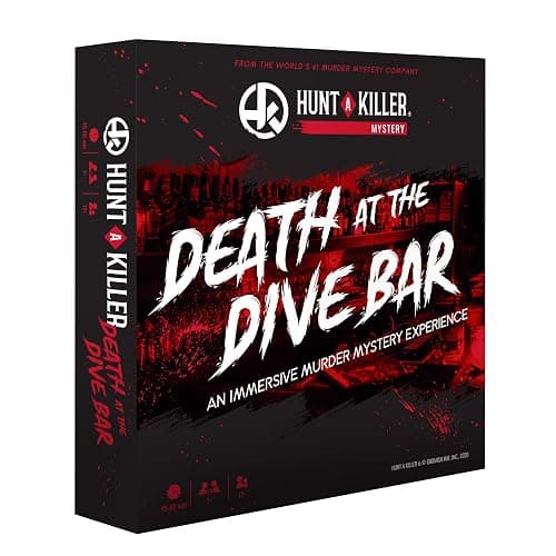 Hunt A Killer: Death At The Dive Bar, Solve a Murder at Old Scratch Tavern, Immersive Murder Mystery Game, Play Detective in Unsolved Mysteries, Great Gift For True Crime Fans, Designed for Ages 14+ - Image 1
