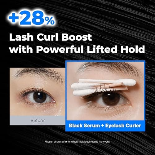 Epais Eyelash Black Tinted Serum, 2-in-1 Lash Growth Enhancer and Tinting Treatment, 7 Peptides and Biotin Formula for Longer Thicker Lashes, Charcoal-Based Black Food Complex, Korean Lash Care thumbnail 3