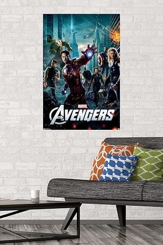 Trends International Avengers One Sheet Wall Poster 22.375" x 34" thumbnail 2