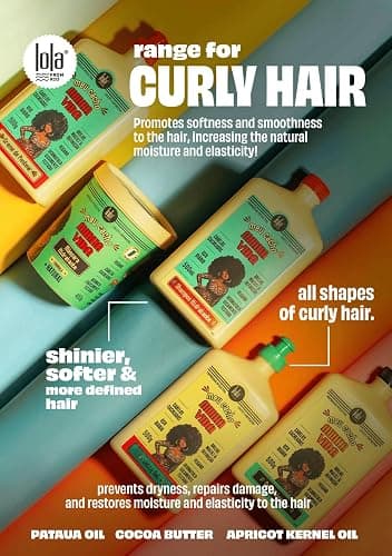 Lola From Rio – Meu Cacho Minha Vida – Moisturizing Jelly Gel for Defined, Bouncy Curls & Waves – Flexible Hold Styling Gel for Curly Hair – 16.91 fl oz thumbnail 3