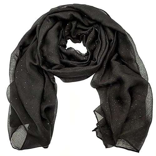 woogwin Women's Cotton Scarves Lady Light Soft Fashion Solid Scarf Wrap Shawl - Image 1