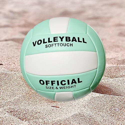 ABAJI Volleyball Official Ball Thicker PU Waterproof Anti-Explosion 15+ Years Kids Girls Boys Indoor Training Game Outdoor Sand Beach Pool Play Pump Needle thumbnail 2