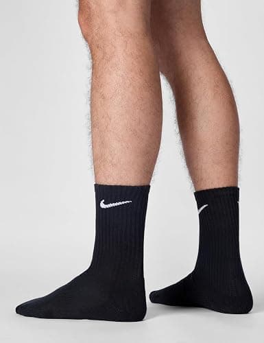 Nike Unisex Adult Everyday Lightweight Training Crew Socks (3-Pack) | Mens and Womens thumbnail 4