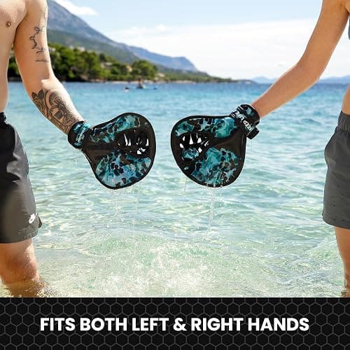 Waboba Catch Water Glove Pro Water Bouncing Ball Set - for Beach Games & Swimming Pool Toys – Baseball Style Mitt for Catching Water Balls – One Size Ambidextrous Design thumbnail 6