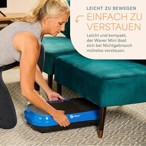 LifePro Waver Mini Vibrationsplatte – 99 Stufen, Lymphdrainage thumbnail 9
