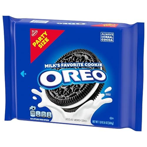 OREO Chocolate Sandwich Cookies, Party Size, Christmas Cookies, 24.16 oz thumbnail 14