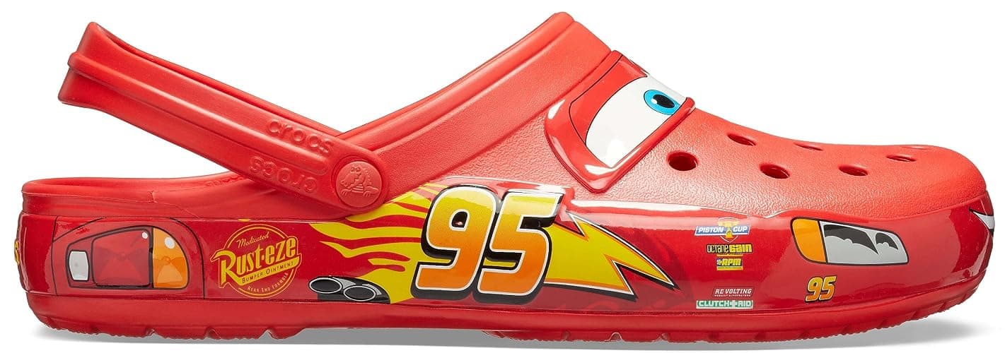 Crocs Unisex Adult Disney Pixar Cars Lightning McQueen Clogs thumbnail 5