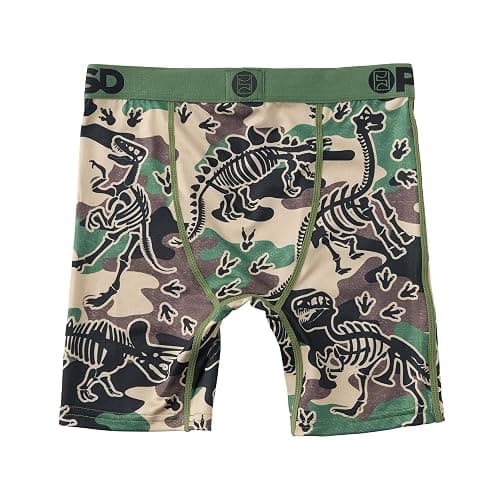 PSD Underwear Boys Boxer Briefs - Animal Print, Comfortable Active Underwear for Boys, Packs & Singles thumbnail 3