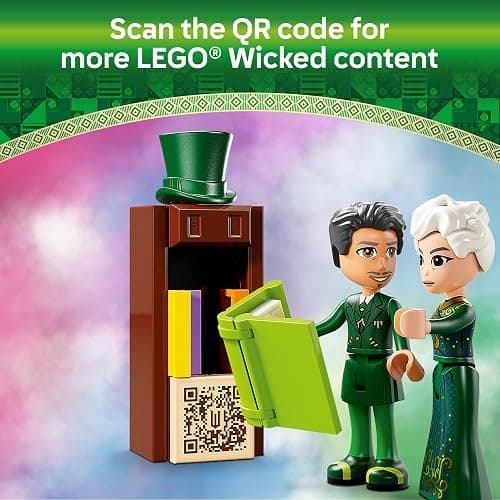 LEGO Wicked Welcome to Emerald City Building Toy - Wicked Toy for Kids, Ages 9+ - Gift for Girls and Boys with Tower Model, Glinda, & Elphaba Minidolls - 75684 thumbnail 4