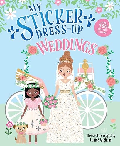 My Sticker Dress-Up: Weddings: Reusable Sticker Activity Book for Endless Creative Play! - Image 1