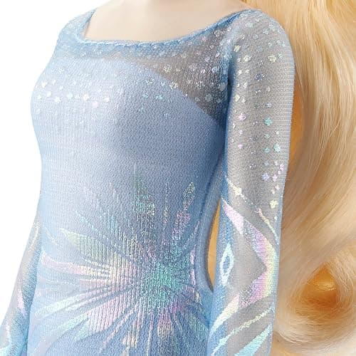 Mattel Disney Frozen Toys, Elsa Fashion Doll & Horse-Shaped Water Nokk Figure Set, Inspired by the Frozen 2 Movie thumbnail 6
