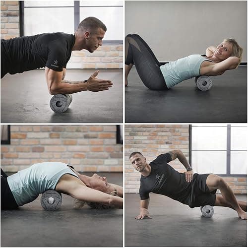 BODYMATE Faszienrolle Standard Mittel-Hart Länge 30 cm Durchmesser 15 cm mit Gratis E-Book - Professionelle Faszienroller in verschiedenen Farben und Größen thumbnail 4