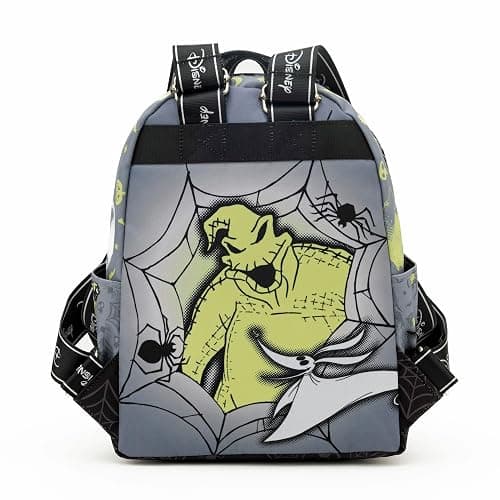 Wondapop - Oogie Boogie 13"" Deluxe Nylon Daypack, Black thumbnail 8
