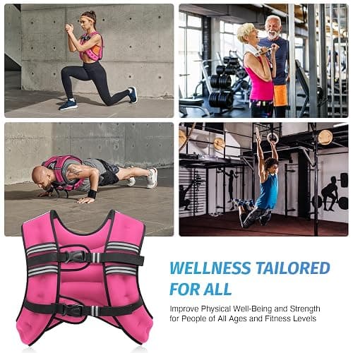 ZELUS Weighted Vest 16 lbs thumbnail 6