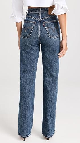 Levi's Womens Ribcage Full Length Jeans thumbnail 4