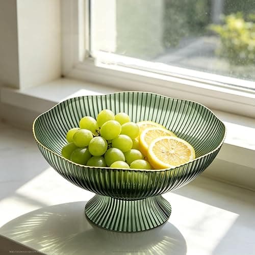 satoaols Fruit Bowl Decorative Bowl for Home Kitchen Storage Versatile Fruit Basket for Table Centerpiece & Daily Fruit Display thumbnail 2