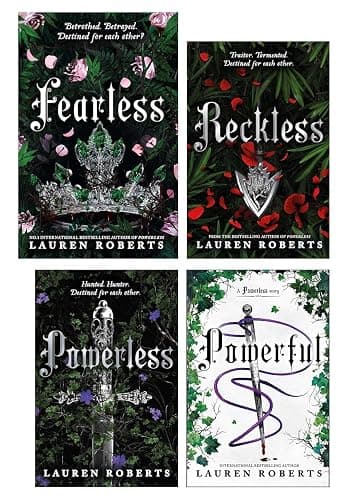 The Powerless Trilogy 4 Books Collection Set By Lauren Roberts (Fearless, Powerless, Powerful & Reckless) - Image 1
