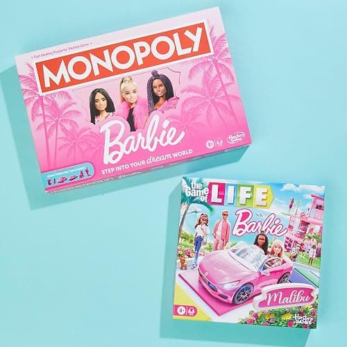 Hasbro Games The Game of Life: Barbie Edition Board Game | Ages 8+ | 2 to 4 Players | Fun Family Games for Kids and Adults | Kids Gifts (Amazon Exclusive) thumbnail 11