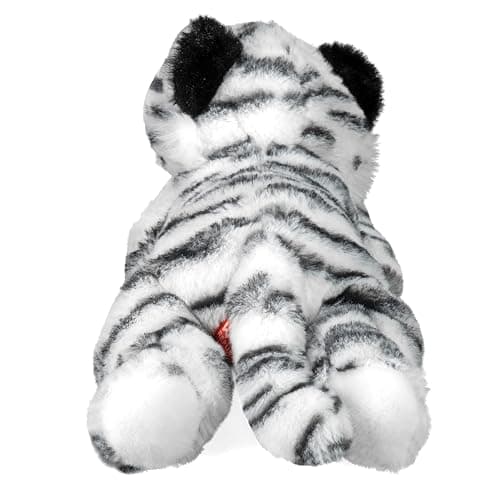 Wild Republic EcoKins White Tiger Stuffed Animal 12 inch, Eco Friendly Gifts for Kids, Plush Toy, Handcrafted Using 16 Recycled Plastic Water Bottles thumbnail 4