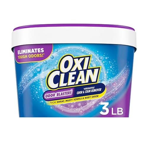 OxiClean Odor Blasters Versatile Odor and Laundry Stain Remover Powder, 3 lb - Image 1