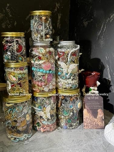 mystery jewelry jar custom mystery jewelry jar vintage whimsical fairy gothic thumbnail 4