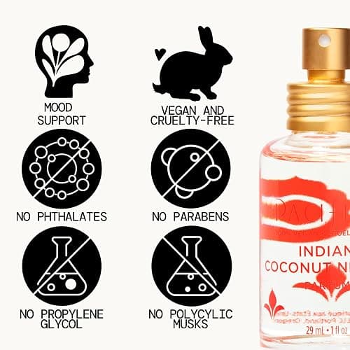 Pacifica Indian Coconut Nectar Perfume Spray – Tropical Vanilla & Coconut Fragrance, Layerable Beachy Perfume for Women, Clean, Non-Toxic, Vegan & Cruelty-Free Formula, All-Day Long Lasting thumbnail 5
