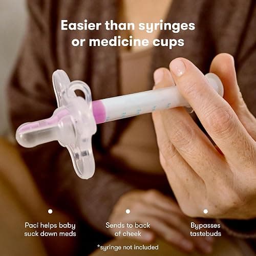 Frida Baby Medicine Pacifier, Accu-Dose Paci, Medi Frida Dispenser for Mess & Fuss Free Use thumbnail 2