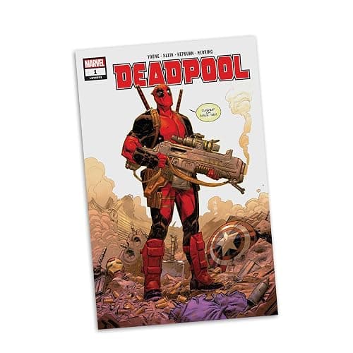 McFarlane Toys- Marvel Deadpool 1:6th Scale Collectible with Scene & Comic (Deadpool #1) thumbnail 6