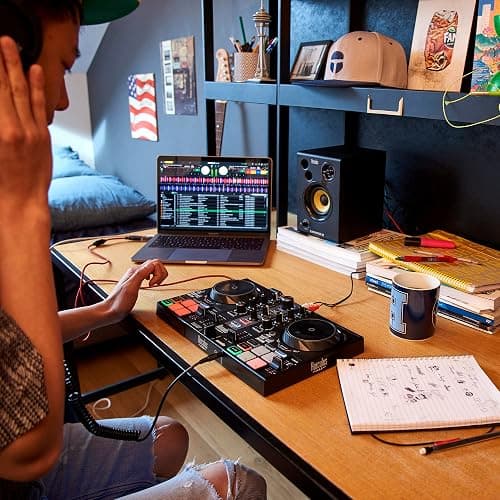 Hercules DJControl Inpulse 200 MK2 – Contrôleur DJ idéal pour apprendre à mixer - Logiciels et tutoriels inclus thumbnail 6