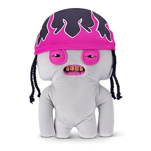 Fuggler Fugg Life 9-Inch Plush Toy (Squidge) by ZURU – Funny Ugly Monster Stuffed Animal with Human-Like Teeth, Quirky Collectible Plush for Kids, Tweens, Teens, Adults & Weird Toy Lovers - Image 1