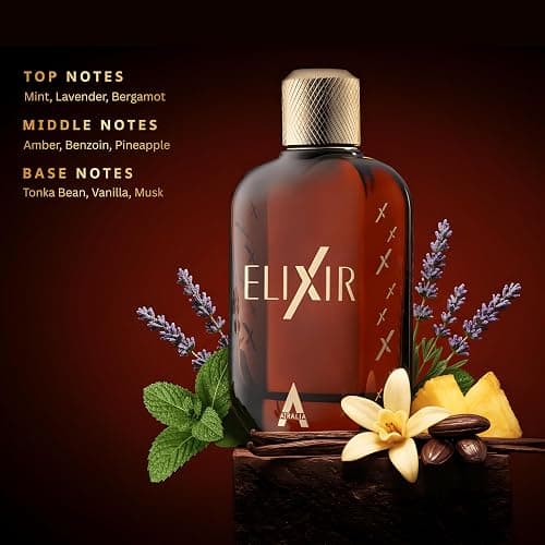 Atralia Elixir Eau de Parfum 100ML | Fresh Amber Woody Perfume for Men | Long Lasting Fragrance with Mint, Lavender, Bergamot, Amber & Vanilla thumbnail 7