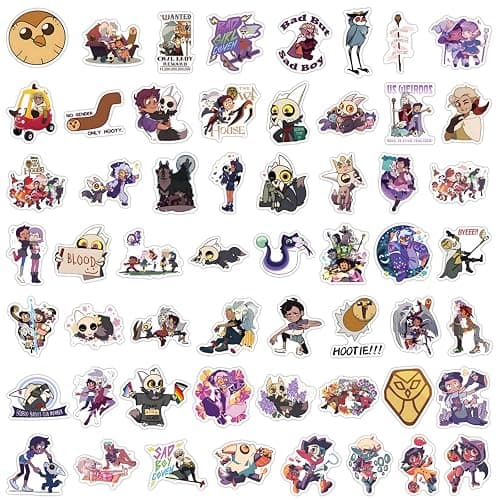 50PCS The Owl House Water Bottle Stickers thumbnail 5
