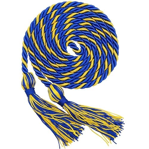 GraduationMall Graduation Honor Cord 68" RoyalGold - Image 1