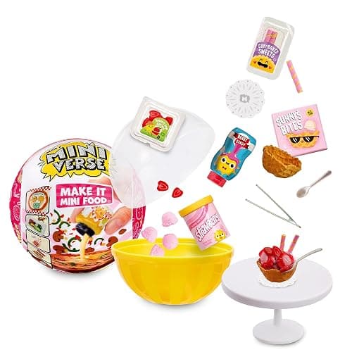 MGA's Miniverse Serie 2 Make It Mini Food Diner - DIY Food Playset mit UV-Licht, nachgebildeten Lebensmittelzutaten, Blindverpackung und Harz - nicht essbar - für Kinder ab 8 Jahren - Image 1