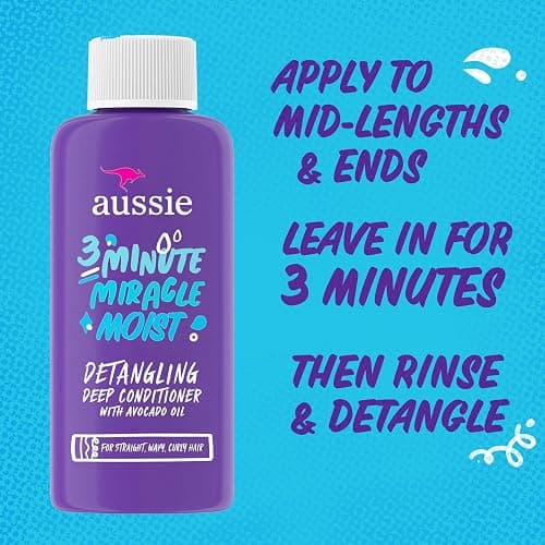 Aussie 3 Minute Miracle Moist Deep Conditioning Treatment thumbnail 3