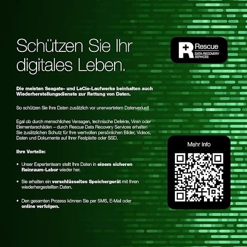 Seagate Portable Drive 4TB tragbare externe Festplatte, 2.5 Zoll, USB 3.0, inkl. Datenrettungsdienst (STGX4000400) thumbnail 2