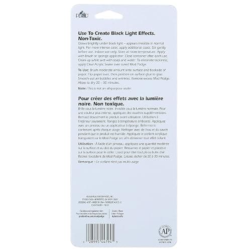 Mod Podge CS44794 Blacklight Blue Sealer, 4 oz thumbnail 2