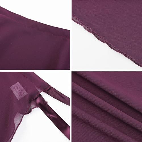 Deesorxin Ballet Skirt for Women Ballet Wrap Skirt Sheer Dance Costumes with Adjustable Waist tie for Adult Ladies Big Girls thumbnail 6