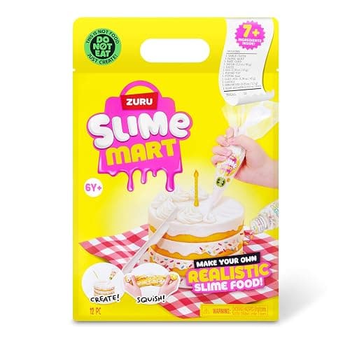 Slime Mart Shopping Bag Birthday Cake by ZURU | Mix, mold & decorate realistic food slime; satisfying squishy, stretchy sensory play; viral SlimeTok foodie fun; collectible thumbnail 8